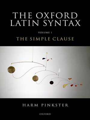 cover image of Oxford Latin Syntax